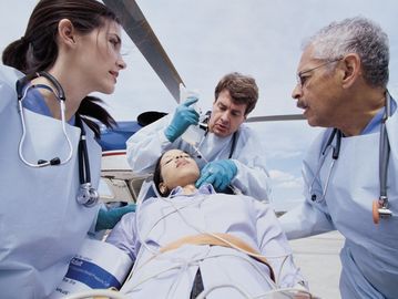 CPR training group session